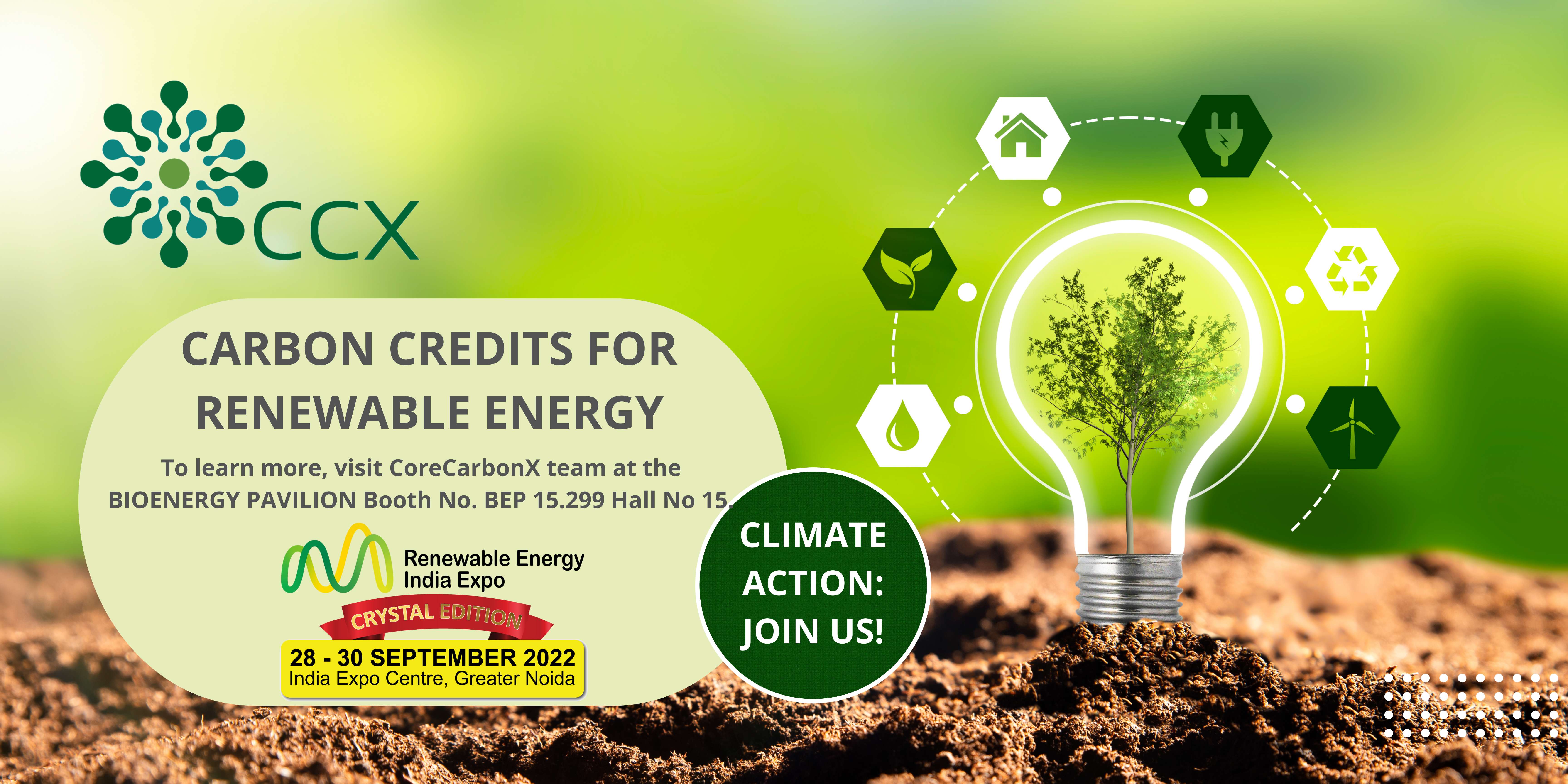 CCX RENEWABLE ENERGY INDIA EXPO Banner https://corecarbonx.com/wp-content/uploads/2022/09/CCX-RENEWABLE-ENERGY-INDIA-EXPO-Banner.png